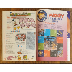 Journal de Mickey N°2505 avec cadeau carte bison futé 2000 vintage