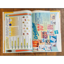 Journal de Mickey N°2493S poster créatelier 2000 vintage