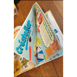 Journal de Mickey N°2493S poster créatelier 2000 vintage