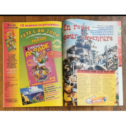 Journal de Mickey N°2493S poster créatelier 2000 vintage