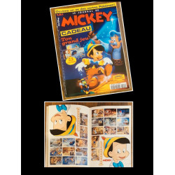 Journal de Mickey N°2499 avec cadeau jeu Pinocchio 2000 vintage