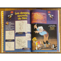 Journal de Mickey N°2499 avec cadeau jeu Pinocchio 2000 vintage