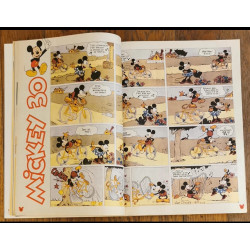 Journal de Mickey N°2501 Poster Fantasia + cadre Déblok 2000 vintage