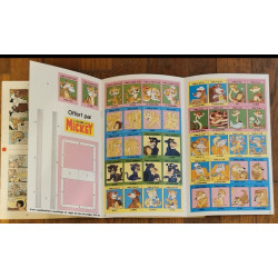 Journal de Mickey N°1865 avec cadeau jeu 7 familles Le livre de la jungle + mini bd à monter 1988 vintage