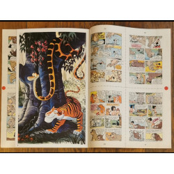 Journal de Mickey N°1865 avec cadeau jeu 7 familles Le livre de la jungle + mini bd à monter 1988 vintage