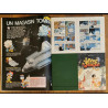 Journal de Mickey N°1865 avec cadeau jeu 7 familles Le livre de la jungle + mini bd à monter 1988 vintage