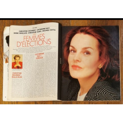 Madame Figaro magazine N°13505 1988 vintage