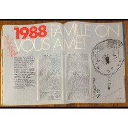 Madame Figaro magazine N°13505 1988 vintage