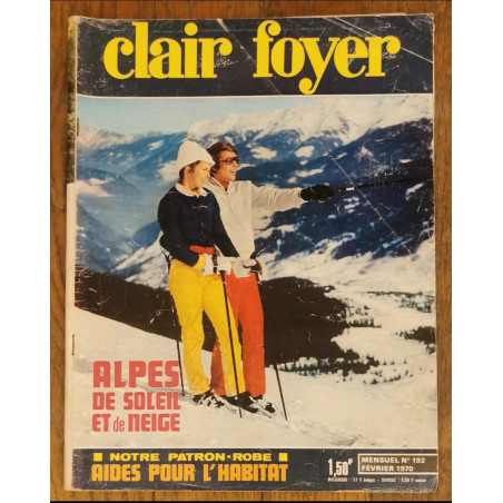 Clair foyer magazine N°192 1970 vintage
