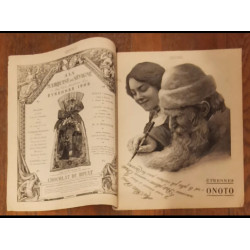 Femina noël Revue 1908 N°189 vintage
