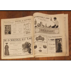 Femina noël Revue 1908 N°189 vintage
