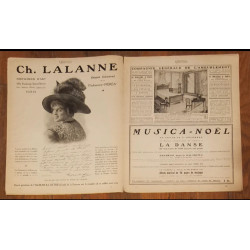 Femina noël Revue 1908 N°189 vintage