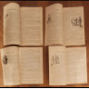 Lot de 4 anciens fascicules Mon Journal 1899 vintage