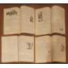 Lot de 4 anciens fascicules Mon Journal 1899 vintage