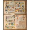 Lot 2 Lisette magazines N°40 et 41 1966 vintage