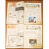 Lot 2 Lisette magazines N°40 et 41 1966 vintage