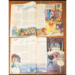 Lot 2 Lisette magazines N°40 et 41 1966 vintage