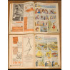Lot 2 Lisette magazines N°40 et 41 1966 vintage