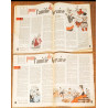 Lot 2 Lisette magazines N°40 et 41 1966 vintage