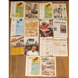 Lot de 7 anciens magazines Super As et Super J 1979/1980 vintage