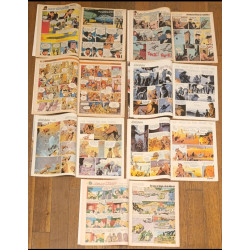 Lot de 7 anciens magazines Super As et Super J 1979/1980 vintage