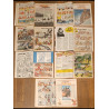 Lot de 7 anciens magazines Super As et Super J 1979/1980 vintage