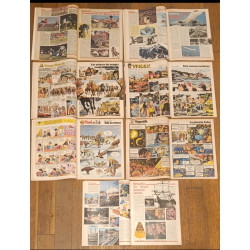 Lot de 7 anciens magazines Super As et Super J 1979/1980 vintage