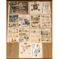 Lot de 7 anciens magazines Super As et Super J 1979/1980 vintage