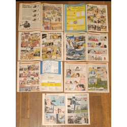 Lot de 7 anciens magazines Super As et Super J 1979/1980 vintage