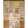 Lot de 7 anciens magazines Super As et Super J 1979/1980 vintage