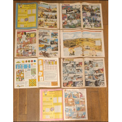 Lot de 7 anciens magazines Super As et Super J 1979/1980 vintage