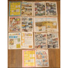Lot de 7 anciens magazines Super As et Super J 1979/1980 vintage