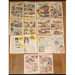 Lot de 7 anciens magazines Super As et Super J 1979/1980 vintage