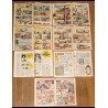 Lot de 7 anciens magazines Super As et Super J 1979/1980 vintage