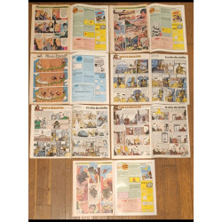 Lot de 7 anciens magazines Super As et Super J 1979/1980 vintage