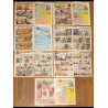 Lot de 7 anciens magazines Super As et Super J 1979/1980 vintage