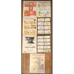Lot de 7 anciens magazines Super As et Super J 1979/1980 vintage