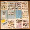 Lot de 6 anciens magazines Junior 1978 vintage