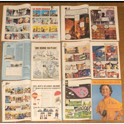Lot de 6 anciens magazines Junior 1978 vintage