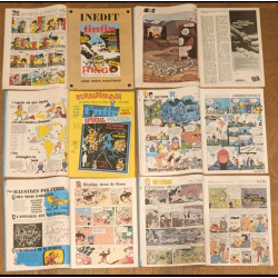 Lot de 6 anciens magazines Junior 1978 vintage