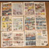 Lot de 6 anciens magazines Junior 1978 vintage