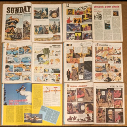 Lot de 6 anciens magazines Junior 1978 vintage