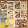Lot de 6 anciens magazines Junior 1978 vintage