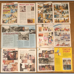 Lot de 6 anciens magazines Junior 1978 vintage