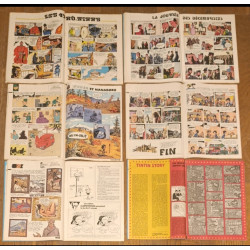 Lot de 6 anciens magazines Junior 1978 vintage