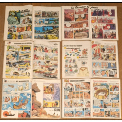 Lot de 6 anciens magazines Junior 1978 vintage
