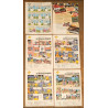 Lot de 6 anciens magazines Junior 1978 vintage