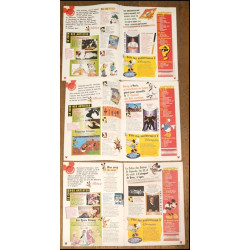 Lot de 3 Journaux de Mickey spécial Mystère 1998 vintage