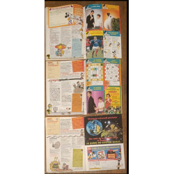 Lot de 3 Journaux de Mickey spécial Mystère 1998 vintage