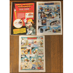 Lot de 3 Journaux de Mickey spécial Mystère 1998 vintage